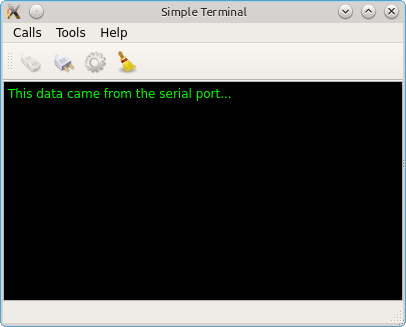 qt serial port communication example