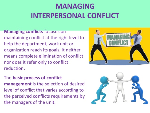 conflict model definition